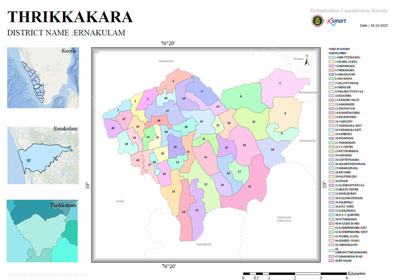 Ward Map